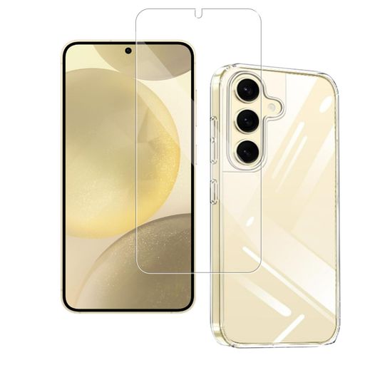 CXYBGFV置き換え可能です【1枚シリコンケース+ガラスフィルム】GALAXYS255GガラスフィルムGALAXYS25液晶保護フィルム採用日本製素材旭硝子製高透過率薄型硬度9H飛散防止処理GALAXYS255G