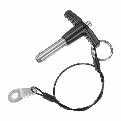 MMETERXITYTハンドルロックピン5/16インチ[8mm]直径25/32インチ[20mm]使用長プッシュボタンリリースロ..