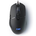 CYDC309PROゲーミングマウス12800調節可能DPI8個プログラムボタンマウス有線エルゴノミクスデザインUSBゲーミングマウスLED呼吸ライト互換性WINDOWS10、8、7、VISTA、XP、MACOS/LINUX