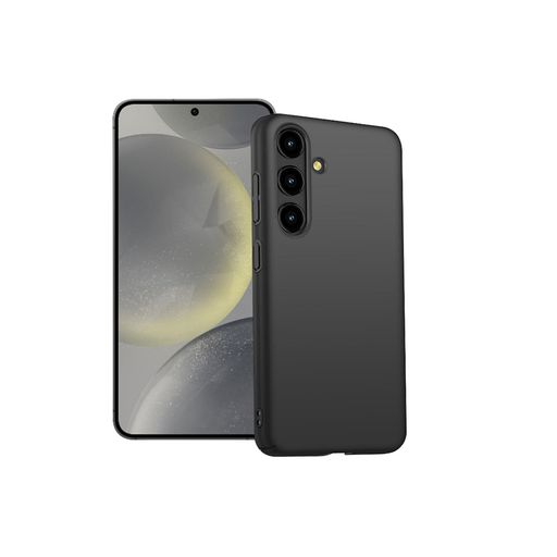 対応GalaxyS24Plusケース【ブラックTPU】米軍MIL規格耐衝撃薄型軽量擦り傷防止落下防止滑り止め指紋防..