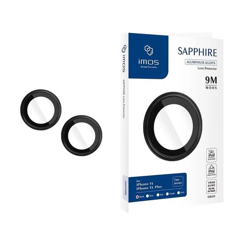 【IMOS】FORIPHONE14/14MAXSAPPHIREALUMINIUMALLOYLENSPROTECTOR-BLACK 【IMOS】FORIPHONE14/14MAXSAPPHIREALUMINIUMALLOYLENSPROTECTOR-BLACK
