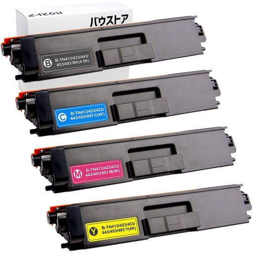 ブラザーbrotherTN-4934色セット互換トナーカートリッジ【バウストア】