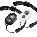 CAMKIXワイヤレスBLUETOOTHスマートフォン用カメラシャッターリモートコントロール-素晴らしい写真と自撮りの作成ブラックD0426-2SR-BNW