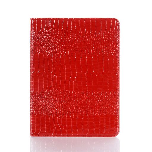 Laptop PC Covers - DMaosiPad対応Air(13’’)M4-2026M3-2025M2-2024ケースiPad対応Pro-6、5、4、3世代(12.9’’)ワニ型人工皮革製スリープ機能付きカバーブラケット&ペンホルダー付き-赤