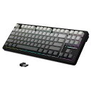 MAMBASNAKEXATTACKSHARKM87PROV2メカニカルゲーミングキーボードコンパクト80%87キーPBT側刻スタイルキーキャップ3つ接続モードBLUETOOTH5.0/2.4GHZ/TYPE-Cアンチゴースト(2)