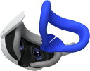 METAQUEST3用フェイスパッドカバー、漏れ防止、肌に優しいソフトシリコン、汗防止、OCULUSQUEST3用に設計、DUXICEPINQUEST3アクセサリー、METAQUEST3オリジナルパッドと互換性あり。