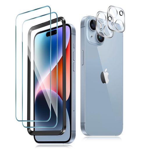 LUCKTREEIPHONE15ガラスフィルム(2枚)+カメラフィルム(2枚)【旭硝子素材製ガイド枠付き2+2枚セット】硬度9H高透過率飛散防止耐衝撃指紋防止気泡ゼロ自動吸着貼り付け簡単IPHONE15対応フィルム+ LUCKTREEIPHONE15ガラスフィルム(2枚)+カメラフィルム(2枚)【旭硝子素材製ガイド枠付き2+2枚セット】硬度9H高透過率飛散防止耐衝撃指紋防止気泡ゼロ自動吸着貼り付け簡単IPHONE15対応フィルム+