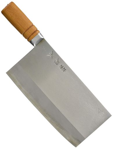 サイズ:全長(mm)320 本体重量:420g 素材・材質:ハガネ(高炭素鋼)割込式 原産国:日本 背厚(mm)3 幅x奥行(mm)220x110