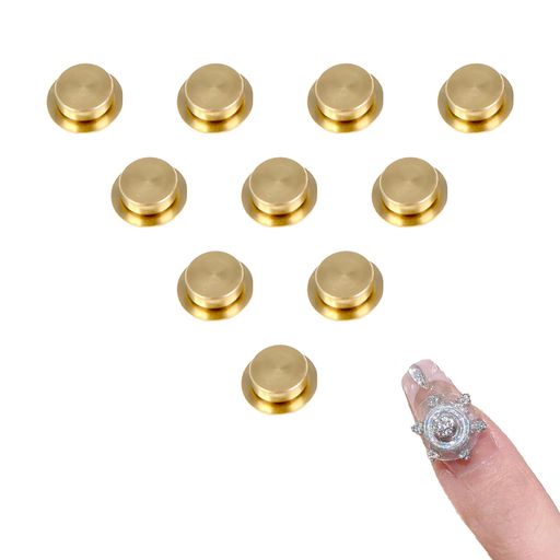 ネイルパーツ スピナー 10個セット 回転チャーム 回転 台座 ロータリーベアリング 3Dネイル ちいかわ ネイルパーツ DIY クラフトジュエリーアクセサリー