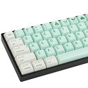 XDAプロファイルPBTキーキャップ60%、136キーカスタムゲーミングキーキャップANSIUSおよびレイアウト用の昇華型CHERRYGATERONMXスイッチメカニカルキーボード(FOREST)