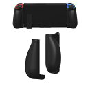IFYOOSGSX1人間工学エルゴノミックグリップSWITCH/SWITCHOLEDJOYCONコントローラー用、JOYCONジョイコン用グリップケース-黒色