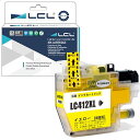 LCLBROTHER用ブラザー用LC412LC412XLLC412XLY顔料(1パックイエロー)互換インクカートリッジ対応機種:BROTHERMFC-J7300...