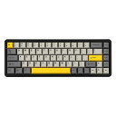 MECHLANDSAJAZZAK680MAX3モードラピッドトリガー磁気キーボードワイヤレスゲーミングキーボード8Kポーリングレートホール効果スイッチ付きメカニカルキーボードトップ構造RGBバックライト付…