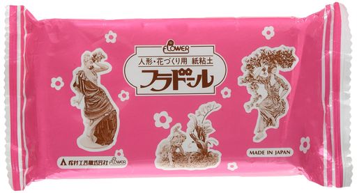 松村工芸 人形・花づくり用紙粘土 フラドール 580g 82-871-0 happynight-10419336 Happy night Rainbow パッケージ画像