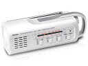 ドリテック(dretec)さすだけ充電ラジオライトホワイトPR-321WT(4)
