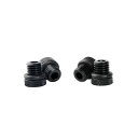 NICEYRIG15MMロッドキャップM12オス15MMロッドプラグレールロッドカバーM12ネジスレッドアルミ合金4個セット-196