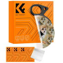 K&FCONCEPT手持ち式半円万華鏡プリズムフィルター79MM万華鏡フィルター光学ガラスプリズムプリズムフィルター被写体数変更可能特殊効果フィルター3枚クリーニングクロス付き(NANO-Bシリーズ)