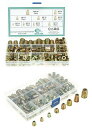 高強度亜鉛合金家具用ボルトナット-耐久性にインサートナットM4.M5.M6.M8.M10付き埋め込みナット六角ナットカーペンターズ・ジョイント補修(1箱140個入り)