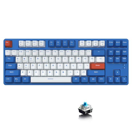 AK871ホットスワップワイヤレスメカニカルキーボードBLUETOOTH/2.4Gデュアルモードコンパクトな87キー交換用キーキャップ8個付属PC/ラップトップ/スマートフォン/タブレットと互換性あり英語… AK871ホットスワップワイヤレスメカニカルキーボードBLUETOOTH/2.4Gデュアルモードコンパクトな87キー交換用キーキャップ8個付属PC/ラップトップ/スマートフォン/タブレットと互換性あり英語…