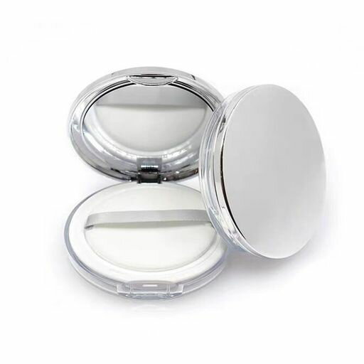 RICISUNGパウダーケースコスメケース超薄型パウダー容器鏡付きクリアルーススパウダーケース鏡付きクリアルーススパウダーケース