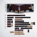 レッドサムライキーキャップセット173キーチェリープロファイルダブルショットカスタムキーキャップCHERRYMXGATERONKAILHBOXSWITCHES用メカニカルゲーミングギア