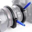 Yoholoカメラ用フォローフォーカスギアリング2個入り49mm~82mmレンズ対応ハンドグリップカメラギアリング一眼レフ/ビデオカメラなど