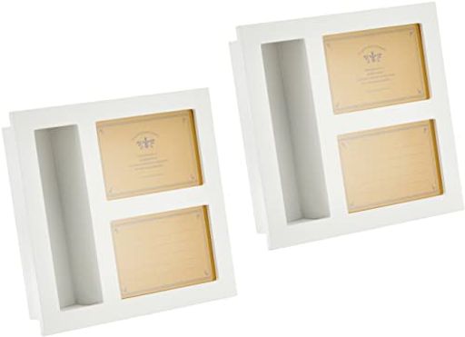 フォトフレーム写真立てマルチウッドフレーム白-1(2個)MUW-WFR1