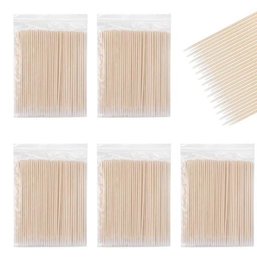 サムコス極細綿棒約500個入り精密綿棒化粧道具使い捨て家庭用品ウェザリング使い捨て耳クリーニング掃..