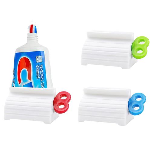 YOOTASIO3個セットチューブ絞り器(厚型)歯磨き粉絞り器歯磨き粉スクイーザー調味料絞り器ABS製軟膏押出器歯磨き粉・洗顔料・顔料・軟膏・わさび・接着剤の押し出しに適しています便利人…