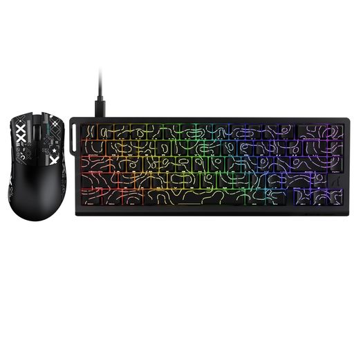 ATTACKSHARKX68HEラピットトリガーゲーミングキーボード/マウスセットRT0.01mm有線キーボー8Kポーリングレート磁気スイッチQMK支持ガスケット構造ゲーミングマウス付きトライーモードR1超軽量… ATTACKSHARKX68HEラピットトリガーゲーミングキーボード/マウスセットRT0.01mm有線キーボー8Kポーリングレート磁気スイッチQMK支持ガスケット構造ゲーミングマウス付きトライーモードR1超軽量…