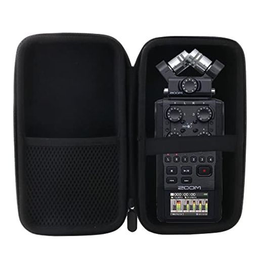 収納ケース用のZOOMズームH6/H6essentialハンディレコーダー対応収納ケース-WERJIAJP