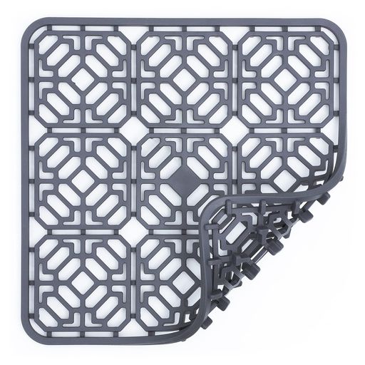 【シリコン製】シリコン素材のマットはしなやかで、フライパンや金属や磁器の鍋の傷からステンレスや磁器のシンクを効果的に保護し、セラミックシンクで皿が割れるのを防ぎます。防錆素材は耐久性に優れています。 【耐熱性】プラスチックやPVC素材のシン...