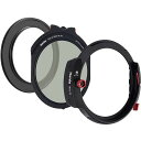 HAIDAフィルターセット-PLフィルター72MMアダプターリング付き100MMフィルター用フィルターホルダーM10/M10-IIシリーズ用