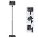 AKOZLINプロジェクタースタンド角度調整360°回転高さ調節45-125CMプロジェクター台金属構造1/4-20UNCインチネジ雲台付オフィス、家庭、ステージ、スタジオ、映画に最適