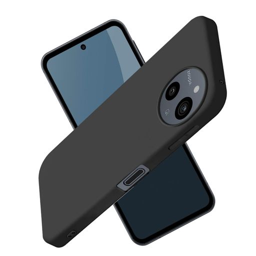 樂天商城 - 対応AQUOS Sense 10/AQUOS sense9 SH-53E SHG14 用の 黒 TPU フィット レンズ カメラ 画面保護 傷 指紋防止 衝撃吸収 軽量 スリム 耐久 保護 カバー ブラック