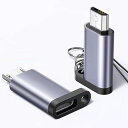 【新版】マイクロUSBタイプC変換MICROUSBTYPE-C変換MICROUSB変換アダプタ2個入り急速充電とデータ同期アルミ合金シェル高耐久USB-CMICROUSB変換XPERIA/GALAXYS7