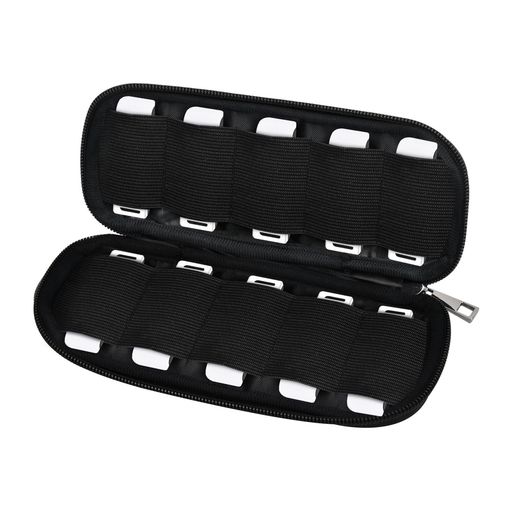 USBフラッシュドライブケースUSBフラッシュメモリ専用収納ケース10個収納可能インナーバッグ小分け防水USBメモリースティック用USBフラッシュドライブケースソフト素材サムドライブホル…