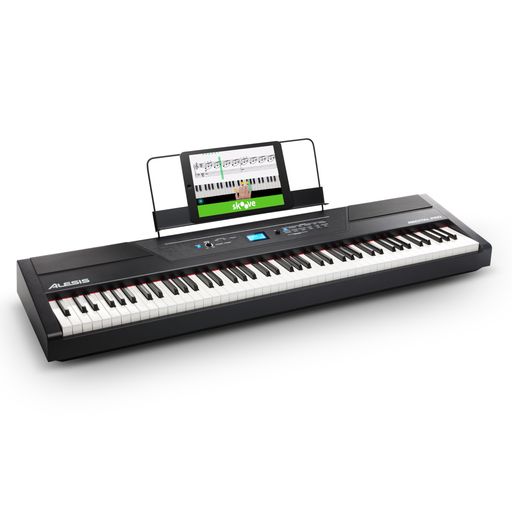 Alesis 88鍵盤 電子ピアノ ハンマーアクション鍵盤 Recital Pro ブラック
