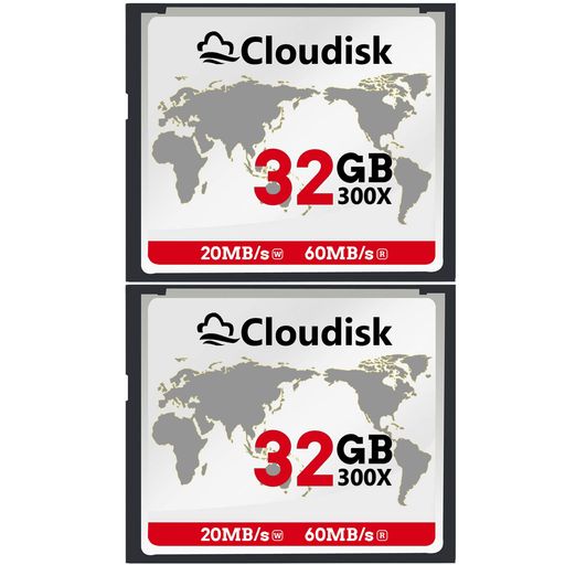 CLOUDISK2PACKCOMPACTFLASHCARD(32GB) CLOUDISK2PACKCOMPACTFLASHCARD(32GB)
