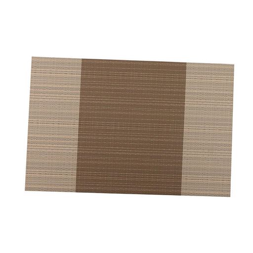 NUZAMASプレースマット4枚セット45x30cm滑り止めPVCキッチンテーブルマットセット耐熱プラスチックプレ..