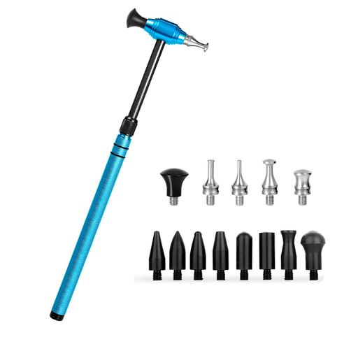 WHDZコンビネーションハンマー修復工具ゴムハンマー車へこみ修理ヘッド交換可能板金ハンマー車用修理キ..