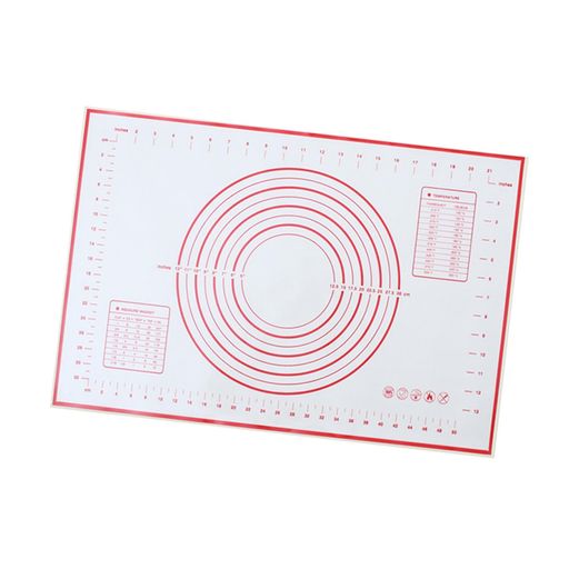 點心製作工具 - BRIIKPPパンこね台クッキングマット40cmx60cm耐熱滑らかな表面お手入れ簡単滑り止めコンパクト収納パン作りに最適