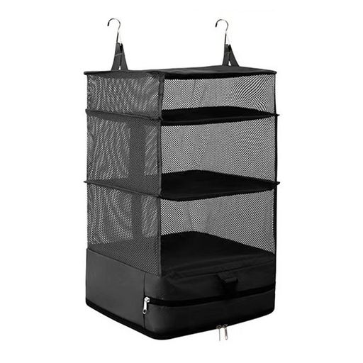 FANDHY吊り下げ収納つりさげ収納トラベルポーチ吊り下げサスペンション旅行出張中大容量折り畳み収納バ..