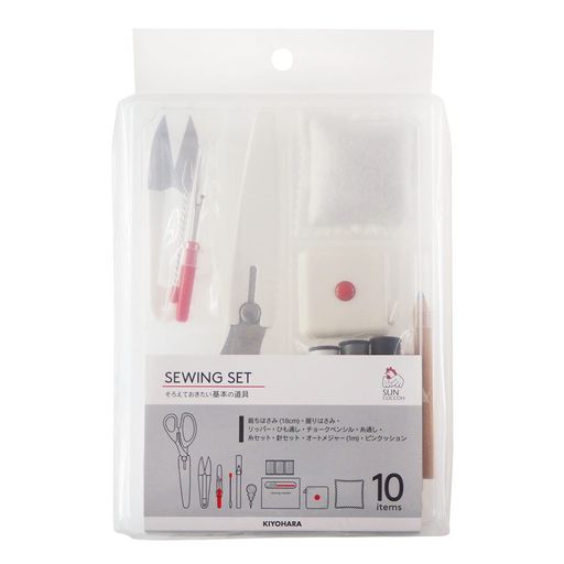 Sewing Sets - KIYOHARAサンコッコーソーイングセット10点入りSUN80-30