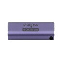CABLECC240W電源40GBPSUSB4TYPECメス-メスデータ8KビデオエクステンダーアダプターNS電話ノートパソコン用