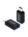 BOOBRIETYPE-C左右二重線矢印USB変換アダプターTYPE-Cオス左右二重線矢印USB-A3.0メス変換アダプターUSB-C転換コネクタ電話充電と高速データ転送アプリケーションWINDOWS、MAC、ANDROIDPC/ラップトッ…