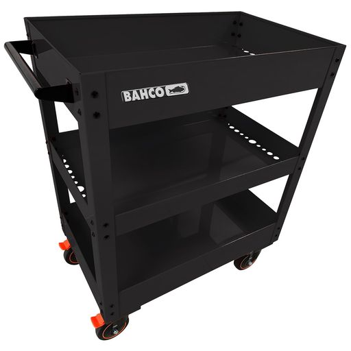 バーコ(BAHCO)ロールカートディープトレイハイグレードキャスター黒1470K2HDKPCN