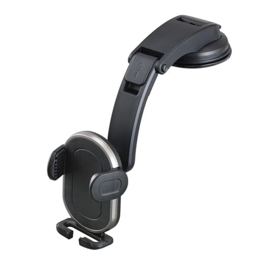 セイワ(SEIWA)車内用品スマホホルダーアドバンスワンモーションホルダーローダウンWA154ダッシュボード取り付けローポジション片手で置けるワンモーション真空吸盤固定タイプ視界クリア…(2.0)