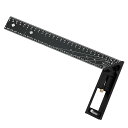 ZIYUEマルチ角度測定定規300MMx140MM2024新しいプロ仕様の測定ツール45/90°多機能直角度測定テープアルミニウム合金プユニバーサル組み合わせ角度品質プロの測定ツール木工用描画用正確な測…
