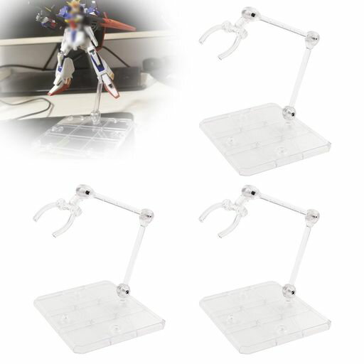 プラモデル3個入りアクションベースフィギュアスタンドィギュアディスプレイベーデ...